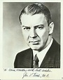 Joe L. Evins - U.S. Representative Original Autograph 8x10 Signed Photo ...