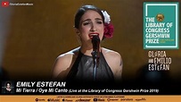 Emily Estefan • Mi Tierra / Oye Mi Canto (Live at the Library of ...