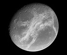 Saturn's Moon Dione - Universe Today