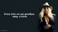 Always Remember Us This Way - Lady Gaga (Lyrics) - YouTube