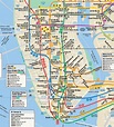 New York City Subway Map - New York City • mappery