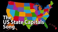 The US State Capitals Song - YouTube
