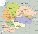 Detailed Political Map of Andorra - Ezilon Maps