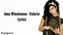 Amy Winehouse - Valerie (Lyrics) - YouTube