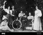 Jost Winteler mit Familie und Maja Einstein, um 1900 Stock Photo - Alamy