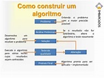 Introdução a Algoritmos: Conceitos Básicos