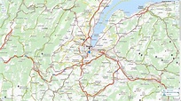 Carouge Map - Switzerland