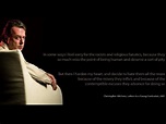 Letters to a Young Contrarian quote : r/ChristopherHitchens