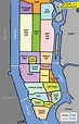 NYC Manhattan Neighborhood Map | New york city map, Nyc neighborhoods ...