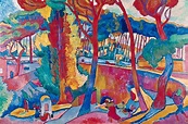 Turning Road (L'Estaque) - Andre Derain - Fauve Art Masterpiece ...