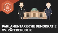 Räterepublik vs. parlamentarische Demokratie einfach erklärt - simpleclub