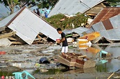 印尼地震引发海啸至少384人死亡 直击灾区一片狼藉
