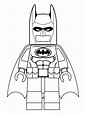 Dibujo 1 de Lego Batman para colorear