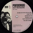 The Pandoras Stop Pretending US vinyl LP album (LP record) (754515)