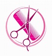 Haircut or Hair Salon Symbol. Cut File for Cricut. Clip Art | Etsy