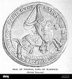 Thomas de Beauchamp 11th Earl of Warwick Stock Photo - Alamy