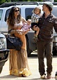 Matthew McConaughey y Camila Alves con sus hijos Levi y Vida