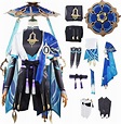 Mr.LQ Genshin Impact Wanderer Cosplay Costume Complete Set with Hats ...