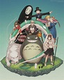 40 Ilustraciones para celebrar el cumpleaños de Hayao Miyazaki ...