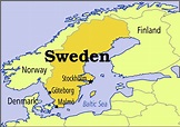 Map of Sweden in The World | Sweden Map | Geography | Physical ...