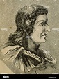 Amalarico (502-531). Visigoth king (526-531). Engraving, 1852. History ...