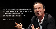 Roberto #Benigni #motivational | Citazioni sagge, Citazioni spirituali ...