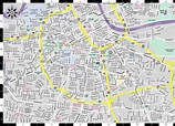 Nashville street map - Street map of Nashville (Tennessee - USA)