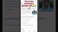 ecco cose successo a giorgio wgf - YouTube