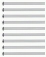 Free Printable Staff Paper Blank Sheet Music Net - Free Printable
