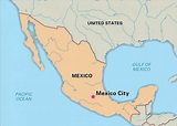 Map of Mexico cities: major cities and capital of Mexico