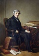 Portrait de Jules Michelet (1798-1874), historien by Thomas Couture ...