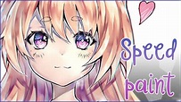 [SPEEDPAINT] SAI anime girl - YouTube