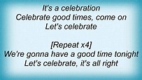 Kylie Minogue - Celebration Lyrics - YouTube