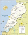 Beirut, Lebanon, Lebanon map