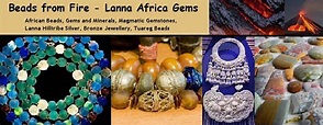 Beads from Fire - Afrikanische Perlen, Magmatic Gemstoms, Silver and ...