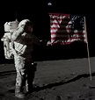 Neil Armstrong salutes the US Flag. Apollo 11. July 11, 1969. Amazing ...