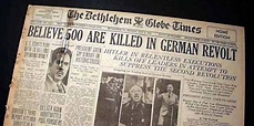 Sejarah 30 Juni 1934: Peristiwa 'Night of The Long Knives', Pembantaian ...