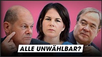 Baerbock, Laschet, Scholz: Ihre Pläne und Skandale - YouTube