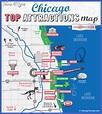 Chicago Map Tourist Attractions - ToursMaps.com