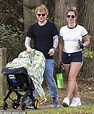 Ed Sheeran and Cherry Seaborn walk with daughter Lyra in Victoria's ...