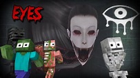 Monster School: Eyes The Horror Game Is Back - Minecraft Animation ...