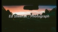 ed sheeran - photograph letra en español - YouTube