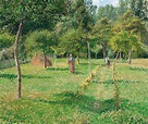 The Orchard at Eragny Painting by Camille Pissarro - Fine Art America
