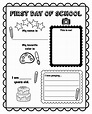 10 Best First Day Of School Printable Worksheets PDF for Free at Printablee