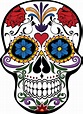 Day of the dead, mexico,skull, digital cross stitch pdf pattern | Sugar ...