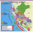 PARA MIS TAREAS: MAPA DE LAS CORRIENTES MARINAS PERUANAS