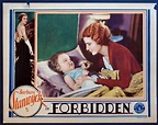 FORBIDDEN Movie Poster (1932) | Movie posters, Vintage movies, Lobby cards