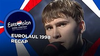 Eurolaul 1998 (Estonia) | RECAP - YouTube