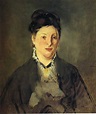 Reproducciones De Arte Retrato de Suzanne Manet, 1870 de Edouard Manet ...