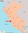 Mapa de Lima | Perú | Mapas Detallados de Lima (Ciudad de los Reyes)